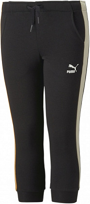 Брюки Puma T7 PUMAMATES SWEATPANTS TR 53847301 р. 104 черный
