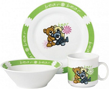 Набор детской посуды Bear 3 предмета (D1216) Limited Edition