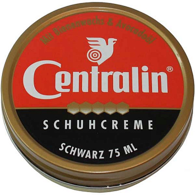 Крем для взуття Centralin в банці 75 мл чорний