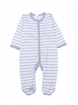 Комбинезон унисекс Bambinelli серый в полоску р.74 серый 