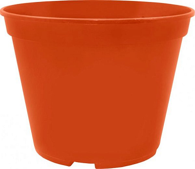 Горшок пластиковый Алеана для рассады 5 шт. 15x19 см (119042) терракот 