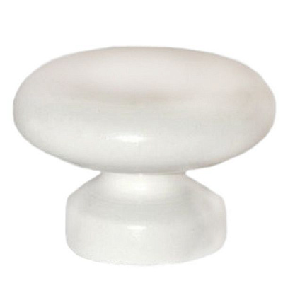 Мебельная ручка деревянная №3 белый