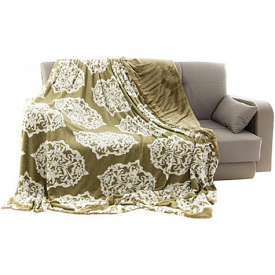 Плед Jacquard 220x240 см хакі La Nuit