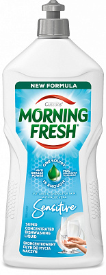 Засіб для ручного миття посуду Morning Fresh Sensitive 0,9л
