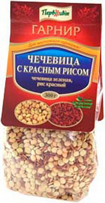 Первоцвіт сочевиця з червоним рисом 300 г