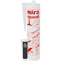 Герметик силиконовый Mira санитарный Supersil 130 черный 300мл