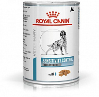 Корм для собак SENSITIVITY CONTROL DUCK (Сенситивити Контрол Дак & Райс Канин), банка, 420 г