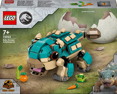 Конструктор LEGO Jurassic World Малыш Бампи: Анкилозавр 76962