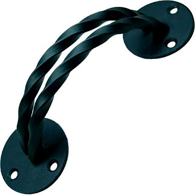 Ручка дверна «Скоба пряма» чорний