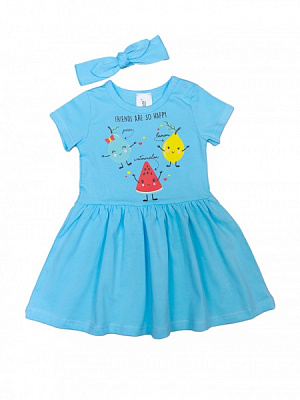 Плаття Luna Kids р.86 блакитний 0045