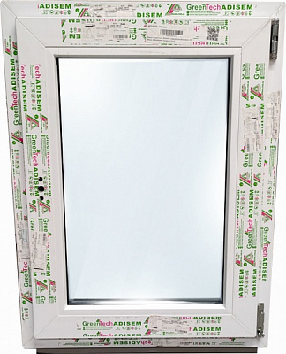 Окно поворотно-откидное GreenTech 60 600x800 мм правое 