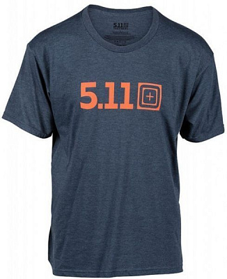 Футболка 5.11 Tactical р. L [749] Navy Heather 