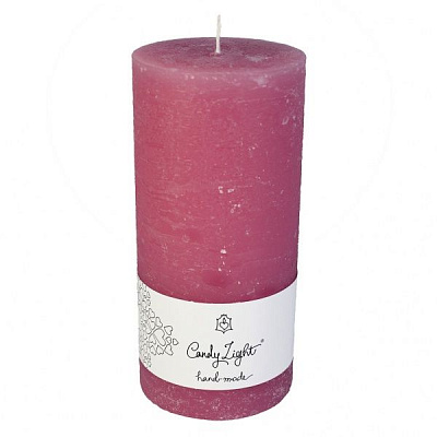 Свеча цилиндр старая роза С07*15/1-3.6 Candy Light