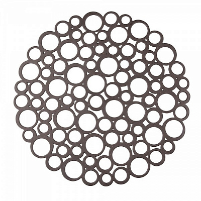 Сетка в мойку BIO круглая черная PRC