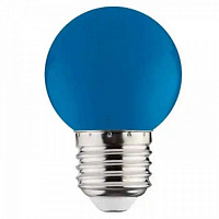 Лампа світлодіодна HOROZ ELECTRIC BLUE G45 1 Вт E27 220 В матова 001-017-0001-010 
