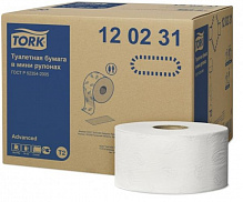 Туалетная бумага Tork Advanced мини-рулон 170 м двухслойная 1 шт.