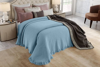 Покривало Atranco 230x270 см La Nuit сталевий