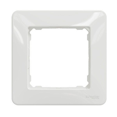 Рамка одноместная Schneider Electric Sedna Design универсальная белый SDD311801