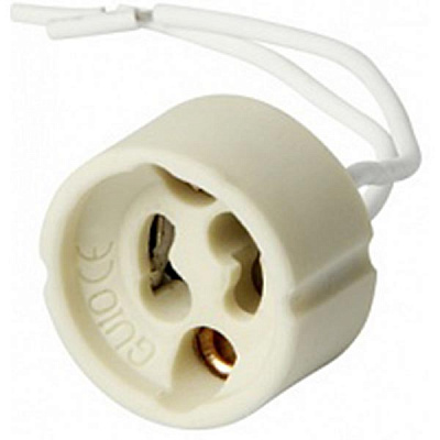 Патрон керамический E.Next GU10 белый