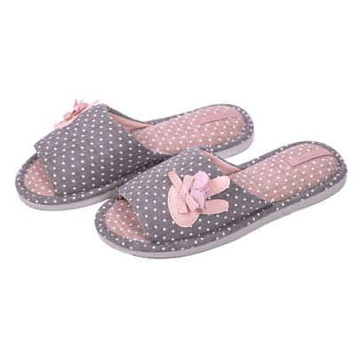 Тапки домашние Twins HS-VL Pink rabbit 7222 розовый 