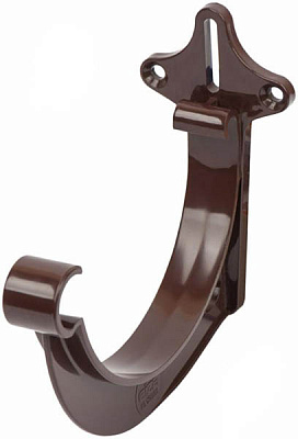 Кронштейн ринви Giza 120 мм коричневий