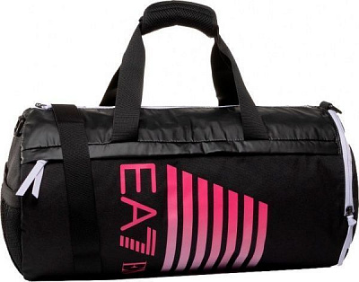 Спортивная сумка EA7 Emporio Armani woman's duffle 2020 285610-0P810-76720 черный с розовым 