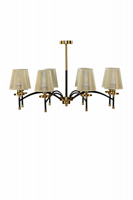 Люстра підвісна Right Selection 8x60 Вт E14 RS-474-8-COPPER-BK