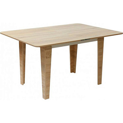 Стол обеденный Берегиня Комфорт-1 раздвижной дуб сонома/белый 