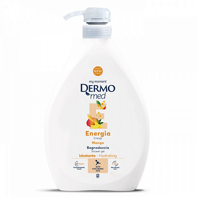 Гель для душа DermoMed ЭНЕРГИЯ 1000 мл