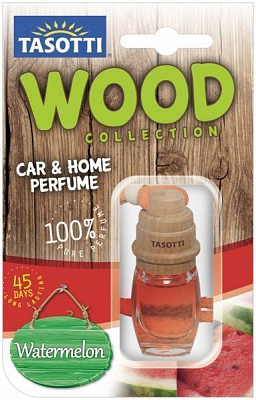 Ароматизатор підвісний  Tasotti Wood кавун