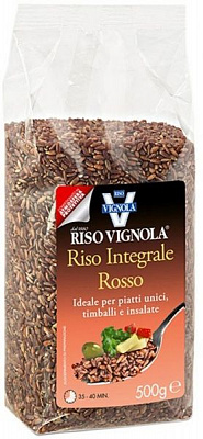 Рис TM RISO VIGNOLA красный 500 г 