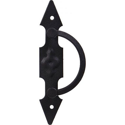 Ручка кованая Узор черный