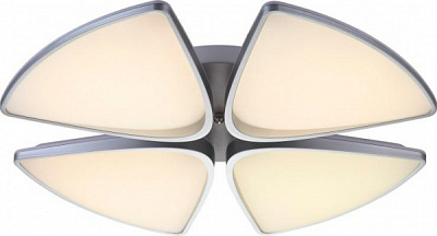 Люстра светодиодная Altalusse 48 Вт белый/серебро INL-9368С-48