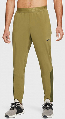 Брюки Nike DF FLEX VENT MAX PANT DM5948-378 р. S желтый