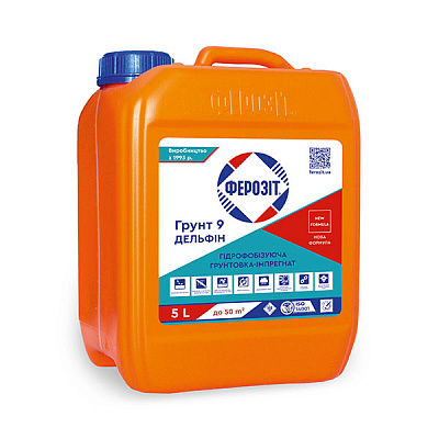 Ґрунтовка глибокопроникна Ферозіт 9 Дельфін 5 л