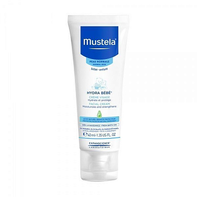 Крем для лица Mustela Hydra-Bebe Face 40 мл