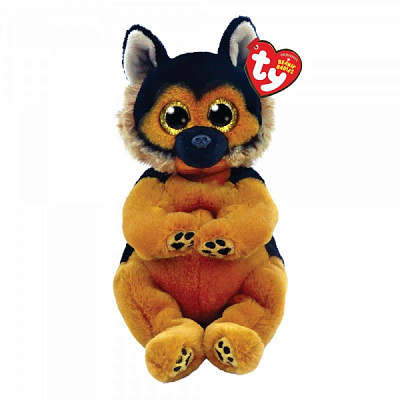 М'яка іграшка TY Beanie Bellies Німецька вівчарка Ace 22 см коричневий 40544