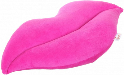 Подушка декоративная Губы ПД-0458 28x45 см розовый Tigres 