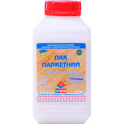 Лак паркетный ИР-16 ІРКОМ глянец 1 л