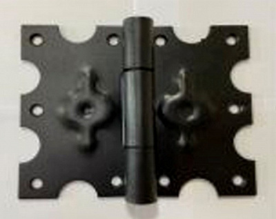 Петля Aspect 90016419 Декор-1 тенифер 115x145мм универсальная 1 шт.