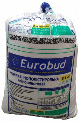 Заполнитель Eurobud пенополистирольный 0,2 куб. м