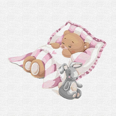 Картина за номерами Таємничі сни 30x30 см Ідейка