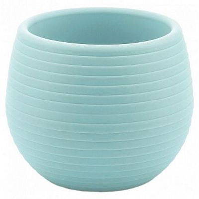 Горшок Serinova COLORFUL №5 круглый 1,3 л светло-голубой (ES05-PudraMavi 11472) 