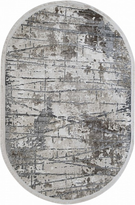 Ковер Karmen Carpet GALYA PLUS S3802A GREY/GREY 160x230 см O 