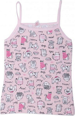 Майка для дівчаток Татошка р.146 рожевий 251372 ктп