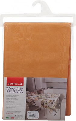 Скатерть Felpata 120x190 см оранжевый Gemitex 