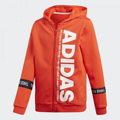 Джемпер Adidas YB SID BR FZ DV1715 р. 116 красный