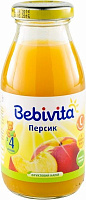 Фруктовый напиток Bebivita Персик 200 мл