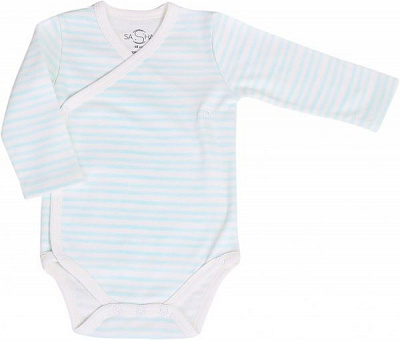 Боди детское для мальчика для девочки Sasha р.56 молочный 4154/2 