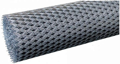 Сітка штукатурна просічно-витяжна оцинкована 25х60х0,5 10кв.м